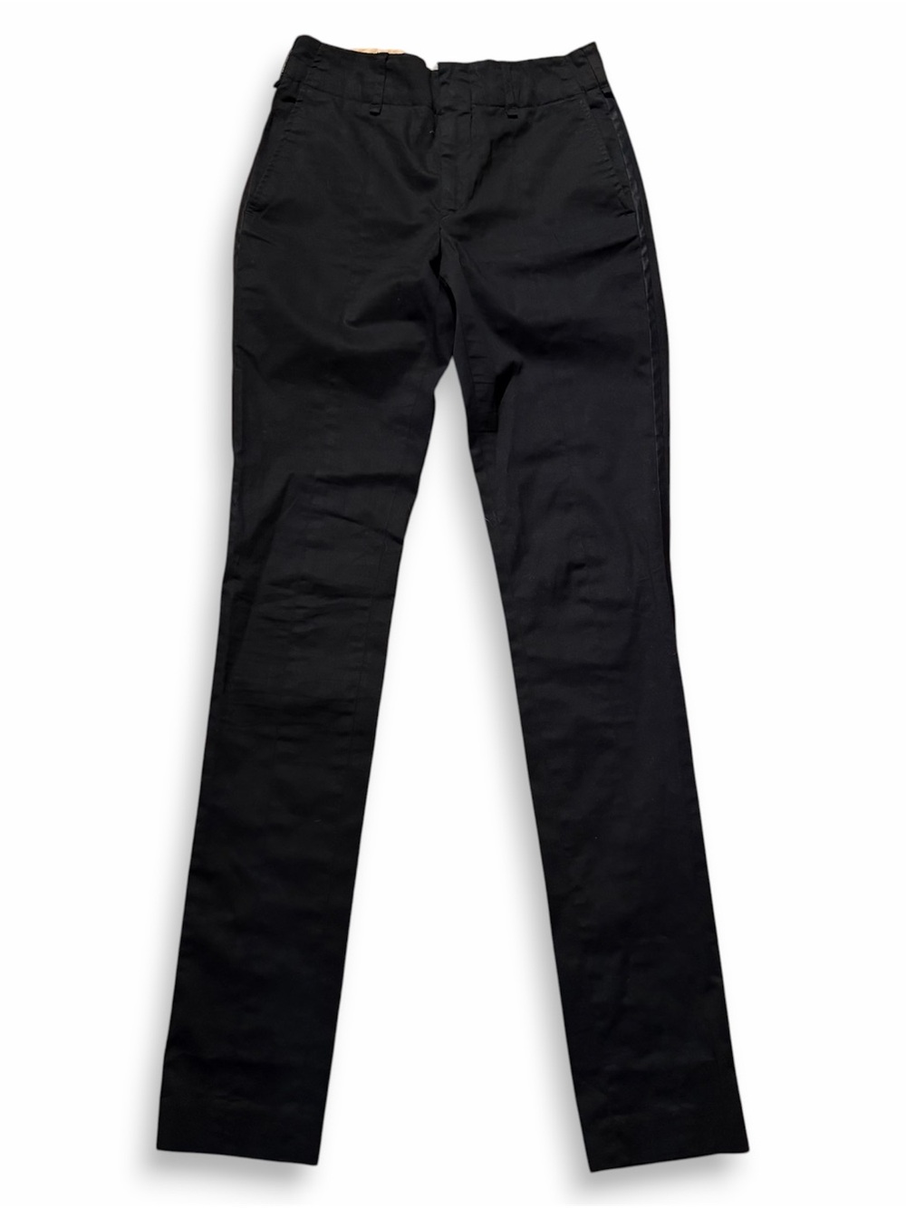 Rag & Bone Black Classic Skinny Trouser Center Seam Pants Sz 26